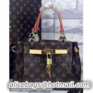 Fashion Luxury Louis Vuitton Monogram Canvas Top Handle Bag MX1804