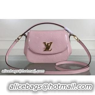 Unique Discount Louis Vuitton Monogram Vernis Original Leather PASADENA Bag M90949 Light Pink