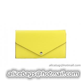 Louis Vuitton Epi Leather Josephine Wallet M60710 Yellow