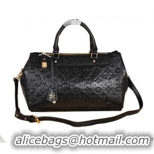 Louis Vuitton Monogram Empreinte Top Handle Bag M41337 Black