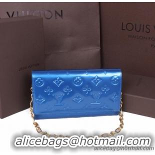 Louis Vuitton Monogram Vernis Chaine Wallet M90089 Grand Bleu