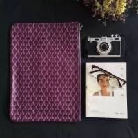 Most Popular Goyard New Design Ipad Bag Medium Size 020113 Purple