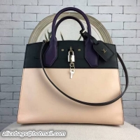 Trendy Design Louis Vuitton City Steamer Bag 51026 Camel&Black