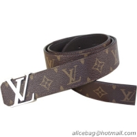 Cheapest Louis Vuitton Initiales Reversible Monogram Belt Taupe M9821Q