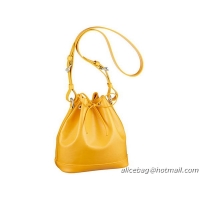 Crafted LOUIS VUITTON M40848 EPI LEATHER NOE BB CITRON