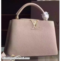 Unique Discount Louis Vuitton Capucines BB Tote Bag M94754 Light Grey