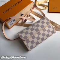 Best Product Louis Vuitton Damier Azur Original M51855 Belt bag