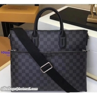 Refined Louis Vuitton Damier Graphite Canvas 7 Days a Week Bag N41564 2018