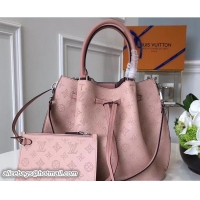 Luxury Discount Louis Vuitton Girolata Mahina Drawstring Bag M54401 Magnolia 2018