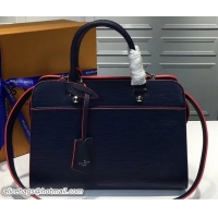 Hot Style Louis Vuitton EPI Vaneau MM Bag M51239 Indigo