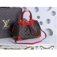 Lowest Price Louis Vuitton Monogram Canvas Tote Bag M41632 Red
