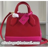 Famous Louis Vuitton Original Leather DORA MM Bag M93241 Red&Rose