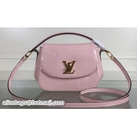 Unique Discount Louis Vuitton Monogram Vernis Original Leather PASADENA Bag M90949 Light Pink