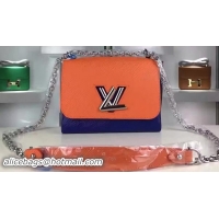 Expensive Louis Vuitton Epi Leather TWIST MM Bags M50272 Orange