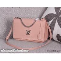 Buy Luxury Louis Vuitton LockMe II BB Bag M51202 Pink