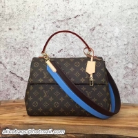 Buy Luxury Louis Vuitton Monogram Canvas CLUNY Bag M42735 Blue