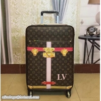 Stylish Louis Vuitton Summer Trunks Monogram Canvas Pegase Legere Business Luggage Bag M51778 2018