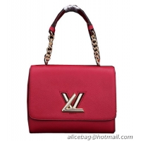 Good Quality Louis Vuitton Original Leather Twist Bag M48618 Red