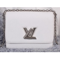 Online Discount Louis Vuitton Epi Leather Twist Bag M50123 White