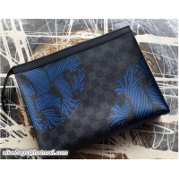 Shop Cheap Louis Vuitton Damier Graphite Canvas Rope Pochette Voyage MM Bag N62260 Blue