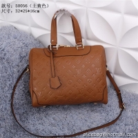 Inexpensive Grade Louis Vuitton Litchi Leather Retiro Bag M50056 Wheat