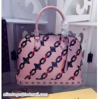 Grade Quality Louis Vuitton EPI Leather ALMA PM M42482 Pink