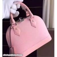 Good Product Louis Vuitton EPI Leather Alma BB Handbags M54547 Pink 2017