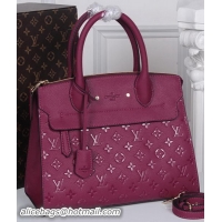 Lower Price Louis Vuitton Monogram Empreinte PONT-NEUF MM Bag M41752 Purple