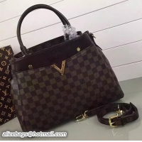 Shop Duplicate Louis Vuitton Damier Ebene Canvas Tote Bag N41137