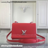 Inexpensive Louis Vuitton 2015 LOCKME II BB M51202 Red