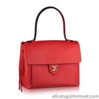 Generous Louis Vuitton M54011 LockMe PM Bag Red