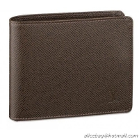 Cheapest Louis Vuitton Taiga Leather Florin Wallet M31118