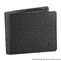Low Cost Men Louis Vuitton Taiga Leather Florin Wallet M31112