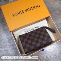 Good Product Louis Vuitton Damier Ebene Canvas TOILETRY POUCH 15 M47546