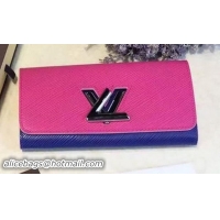Top Grade Louis Vuitton Epi Leather TWIST WALLET M61783 Hot Pink