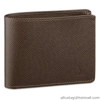 Discount Louis Vuitton Taiga Leather Multiple Wallet M30958