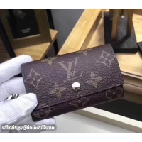 Most Popular Louis Vuitton 6 Key Holder Monogram Canvas M62630 Armagnac