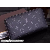 Hot Sell Louis Vuitton Monogram Empreinte Zippy Wallet M61035 Black