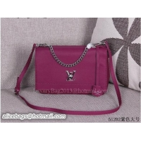 Good Quality Louis Vuitton LockMe II BB Bag M51202 Purple