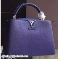 Unique Ladies Louis Vuitton Capucines BB Tote Bag M94754 Blue