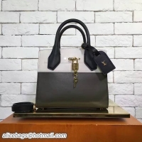 Low Cost Louis Vuitton City Steamer Mini Bag 42438 Grey&White&Black