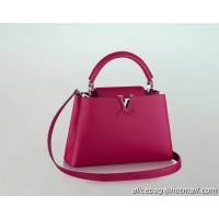 Louis Vuitton Elegant Capucines BB Bag M94519 Fuchsia