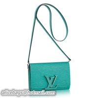 Noble Useful Louis Vuitton Epi Leather Louise Strap PM M50285 Turquoise