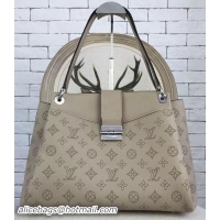 Fashion Style Louis Vuitton Mahina Leather SEVRES Bag M41789 OffWhite