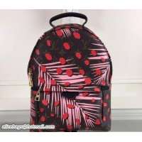 Shop Duplicate Louis Vuitton Tropical Journey Palm Springs Backpack Bag M41981 Sugar Pink Poppy 2016