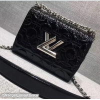 Top Design Louis Vuitton Malletage Twist PM Bag M54526 Noir 2017