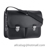 Crafted Louis Vuitton Taiga Leather Alexei Messenger Bag M32472