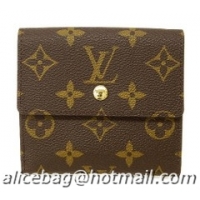Luxury Louis Vuitton Monogram Canvas Fleuri Elise Wallet M60237 Vert