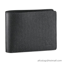 Best Product Louis Vuitton Taiga Leather Compact Wallet M32652