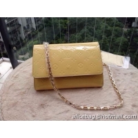 Buy Ladies Louis Vuitton Monogram Vernis Chaine Wallets M90089 Yellow